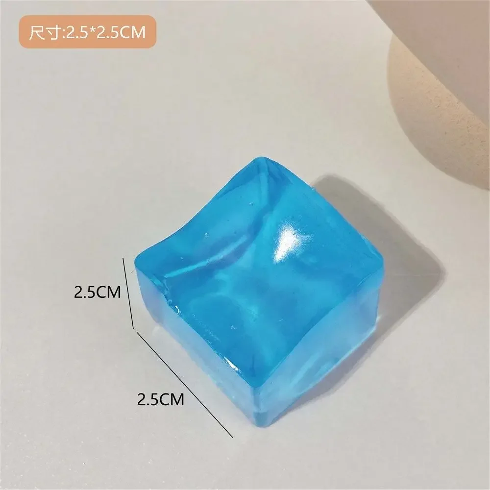 Blue-Ice cubes