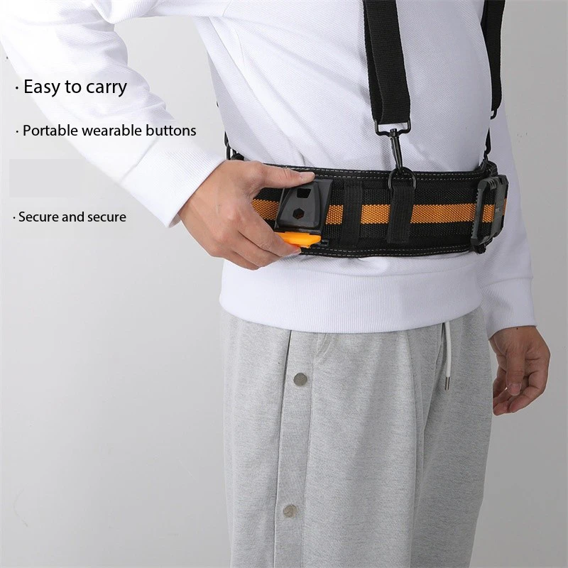 Construction belt Thickened Oxford Firm stitching Lightweight adjustable buckle Working TOOLSTACK