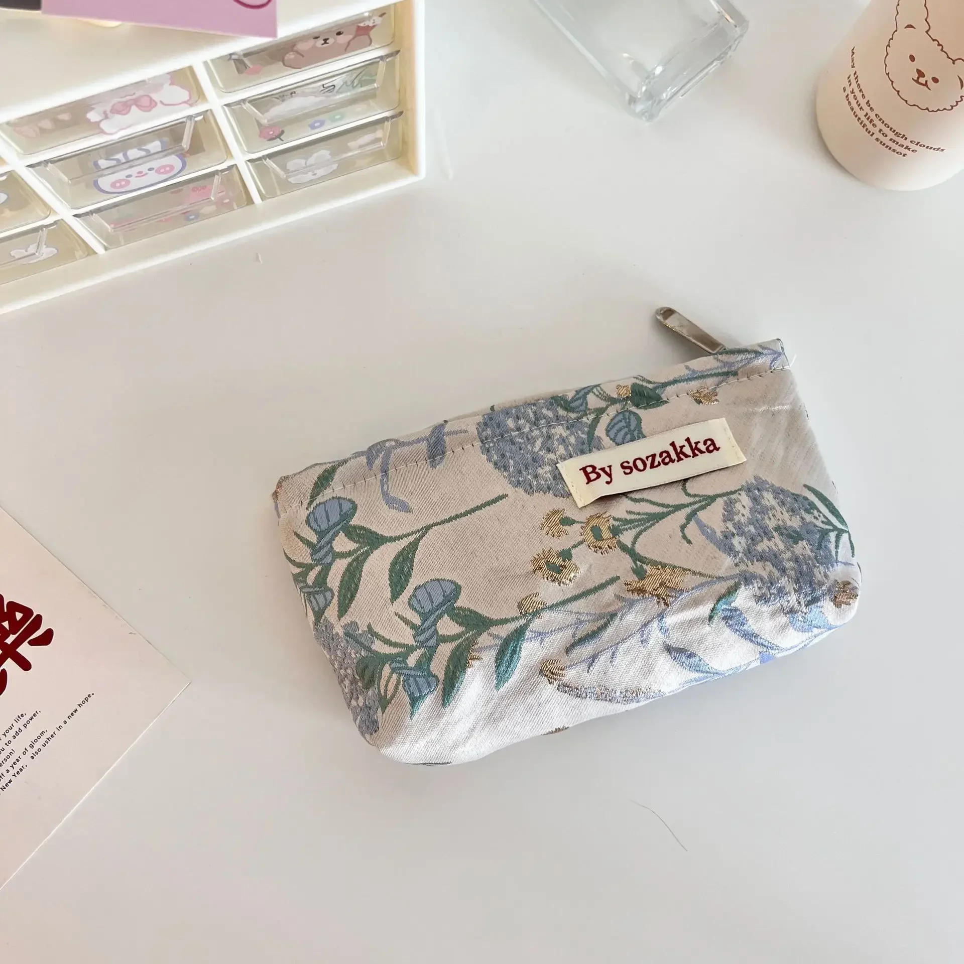 Set 3 Astucci Portamatite Con Fiocco – Borsa Trucco E Cancelleria, 19,5x7x9 Cm, Leggeri, Per Studentesse