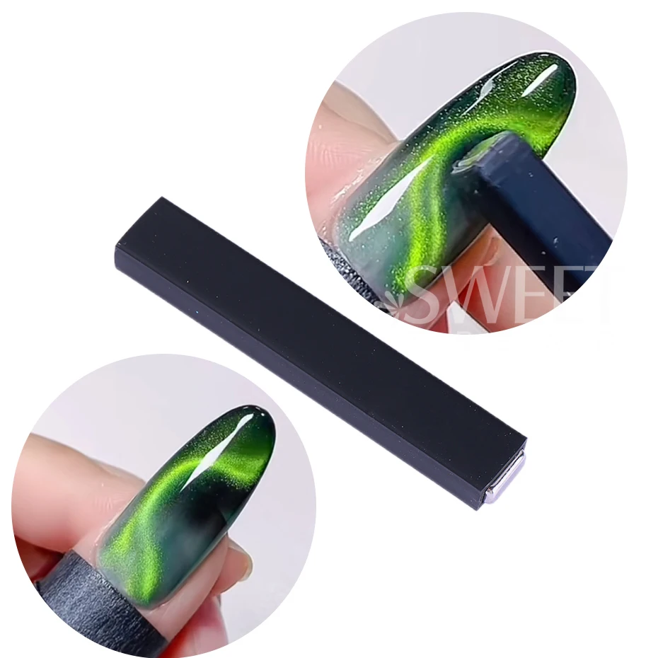Magnetic Nail Art Tools 1PC Multi Functional Cat Eye Nail Magnets Stick for Nails Art Design French Manicure