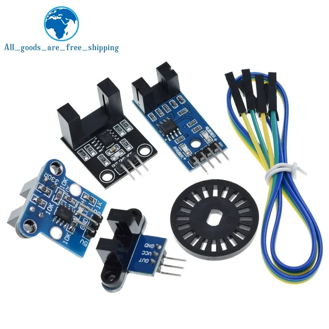 Module de capteur de vitesse pour Arduino /PIC, 100 pièces, 3.3V-5V, Module  de compteur de générateur de Tacho, optocoupleur, Kit de bricolage -  AliExpress