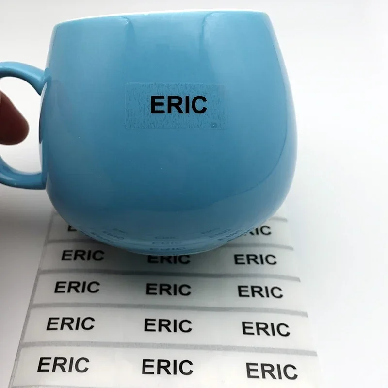 Custom Stickers 120pcs Transparent Personalized Label Waterproof Office Supplies Tags School Stationery Scrapbook