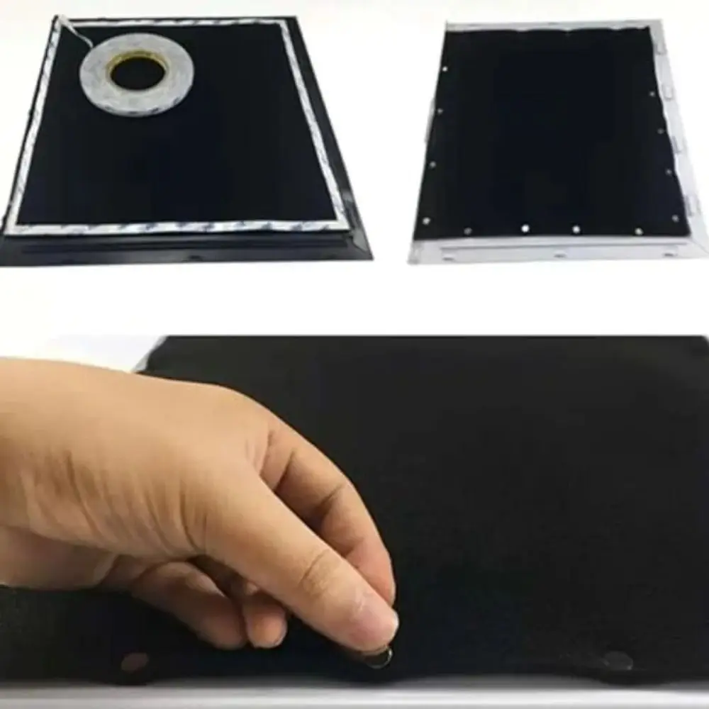 새로운 DIY 컴퓨터 먼지 필터 메쉬 3mm/5mm 500*400*mm 팬 쿨러 캐비닛 필터 60PPI 블랙 PC 케이스 팬 쿨러 스폰지