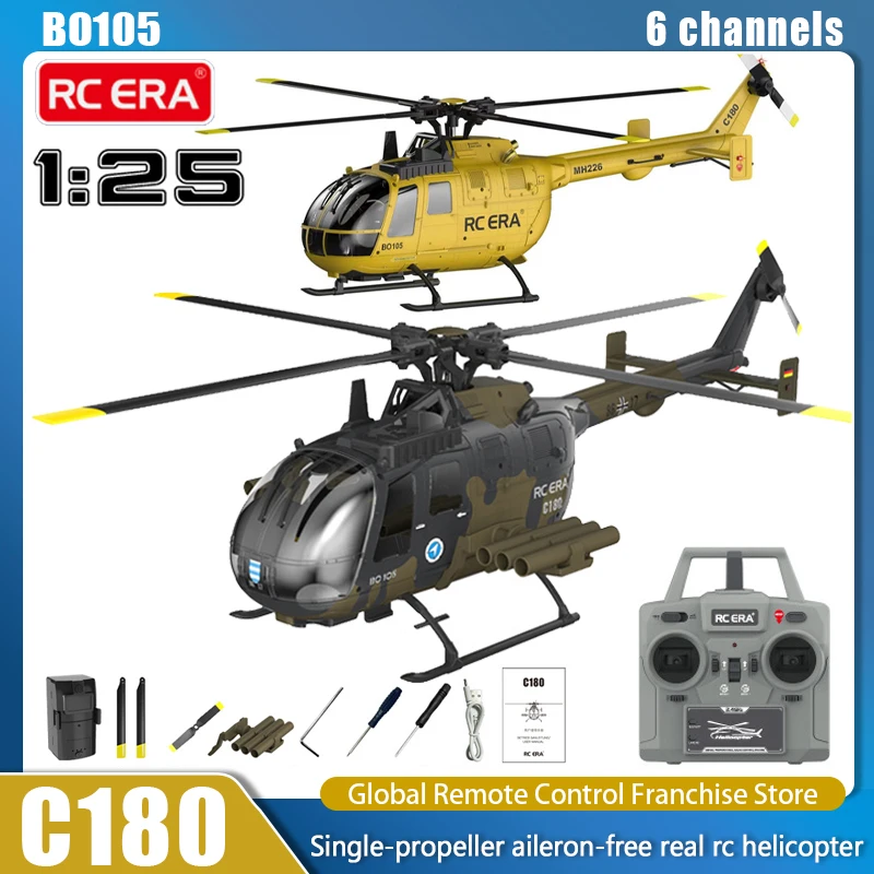 Avion RC telecomandat 2.4GHz, Galben/Camuflaj verde, 179.39€