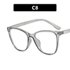 Fashionable Oversized Cat Eye Glasses Frame for Prescription Eyewear Short Sight Eyewear 0 -0.5 -1 -1.25 -1.5 -1.75 -2.0 To -6 4