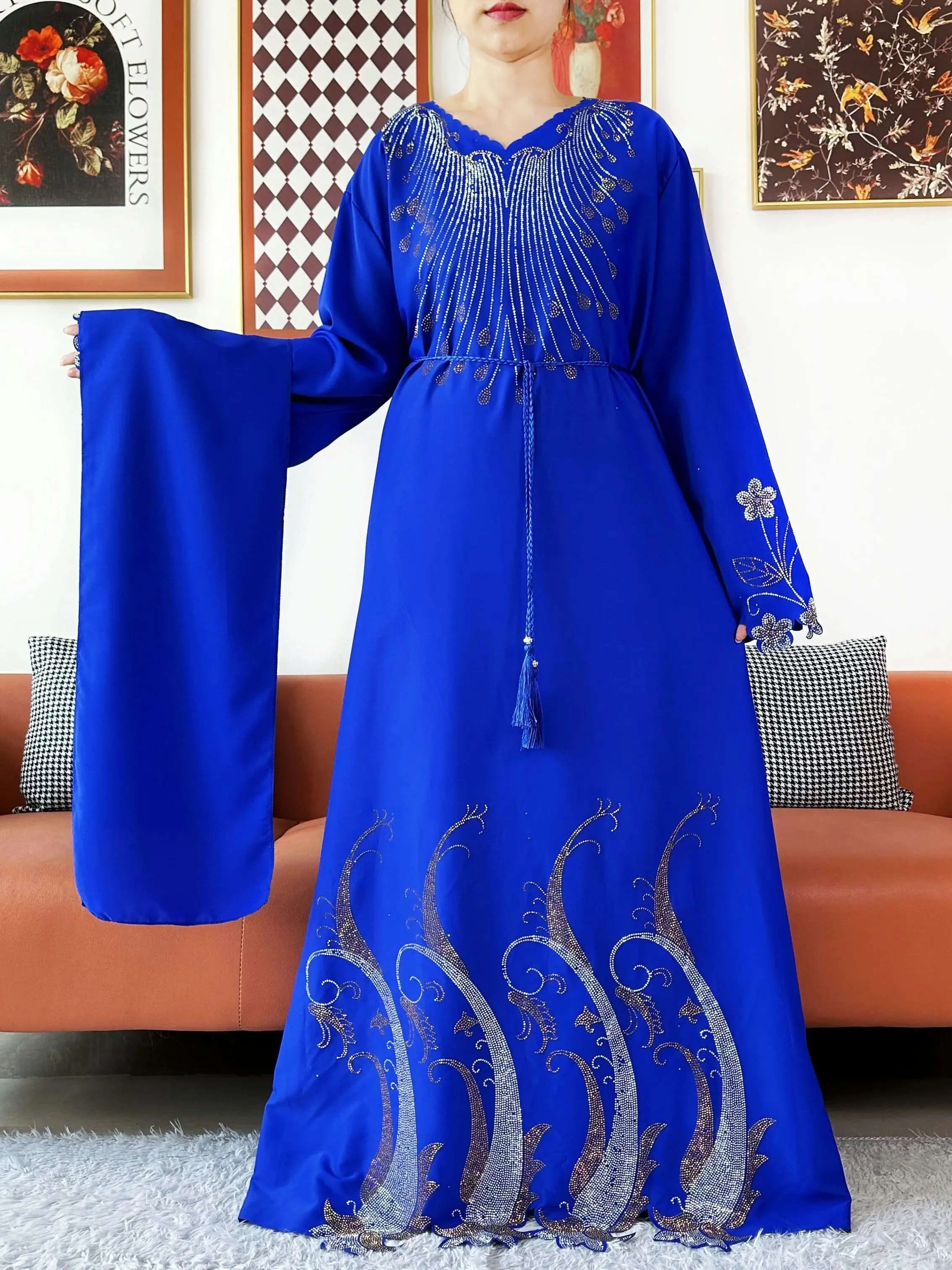 chinese dress ladies Marwa Fashion Designer Islamic Kaftan