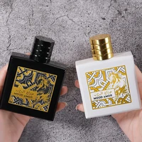 Parfum arabe Mood Amor 100ml unisexe, parfum boisé fougère longue durée, style Moyen-Orient, senteur Black Mustang pour hommes et femmes 1
