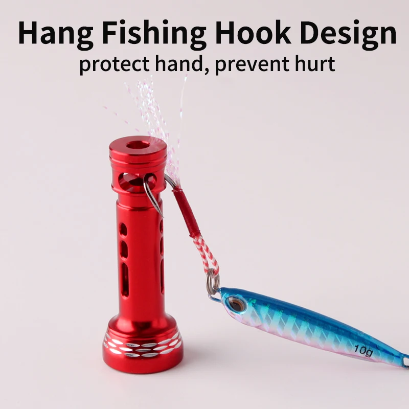 Kawa Fishing Reel Stand For S/D Spinning Reel Holder Protect Handle Accessory Weights 7g Length 48.8mm Reel Balance Equipped DIY