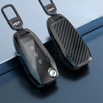 Lega TPU Car Flip Key Case Cover Bag Holder per Ford Ranger C-Max S-Max Focus Galaxy Mondeo Transit Tourneo Custom Ranger