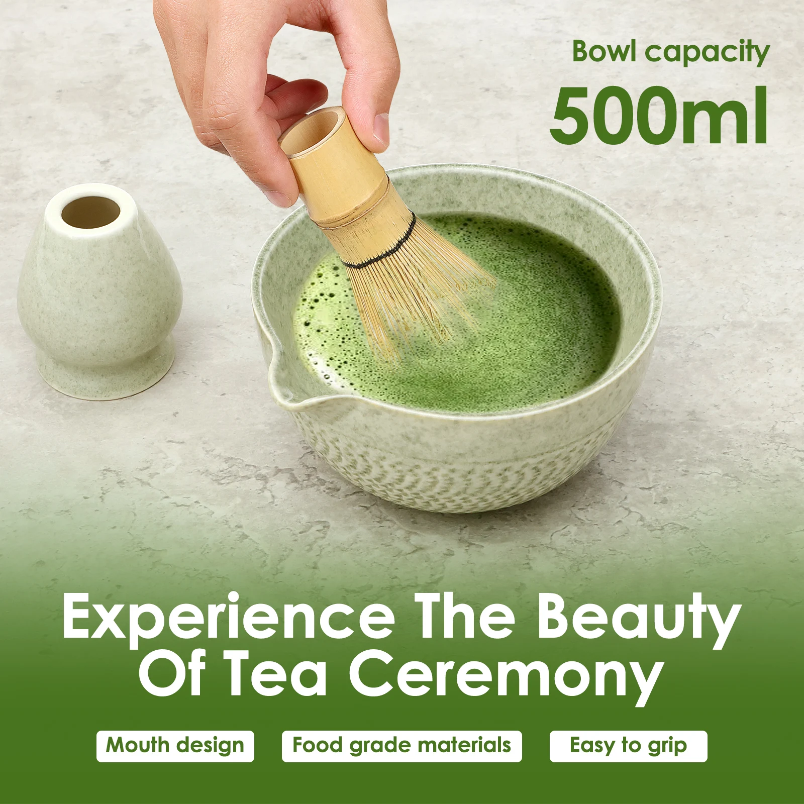 يوانزهان وعاء ماتشا سيراميك طقم شاي ياباني