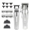 Kemei KM-3023-702 Baber Professional Hair Clipper Hair Cutting Machine With Charging Base For Men Electric Hair Trimmer Men Gift