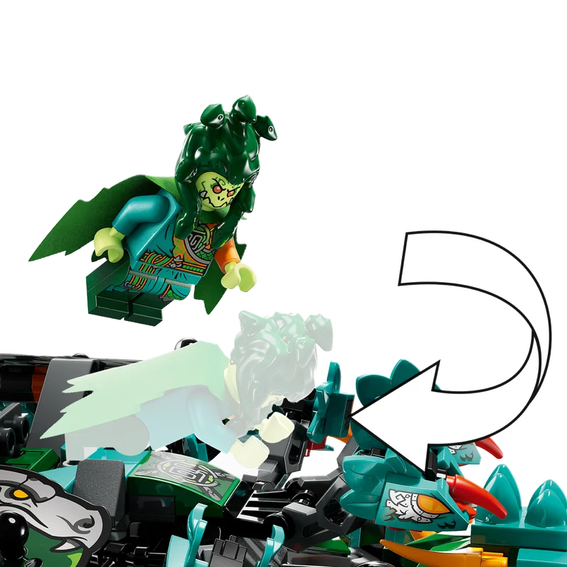 LEGO® Monkie Kid™ Nine-Headed Beast Fantasy Gift Creative Playset