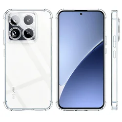 Soft Shockproof Clear TPU Phone Case - Transparent Back Cover Shell - Xiaomi 15 Pro