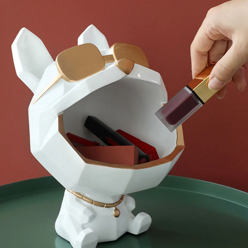 

Big Mouth Storage Box Cute Statue Ornament Sculpture Key Container