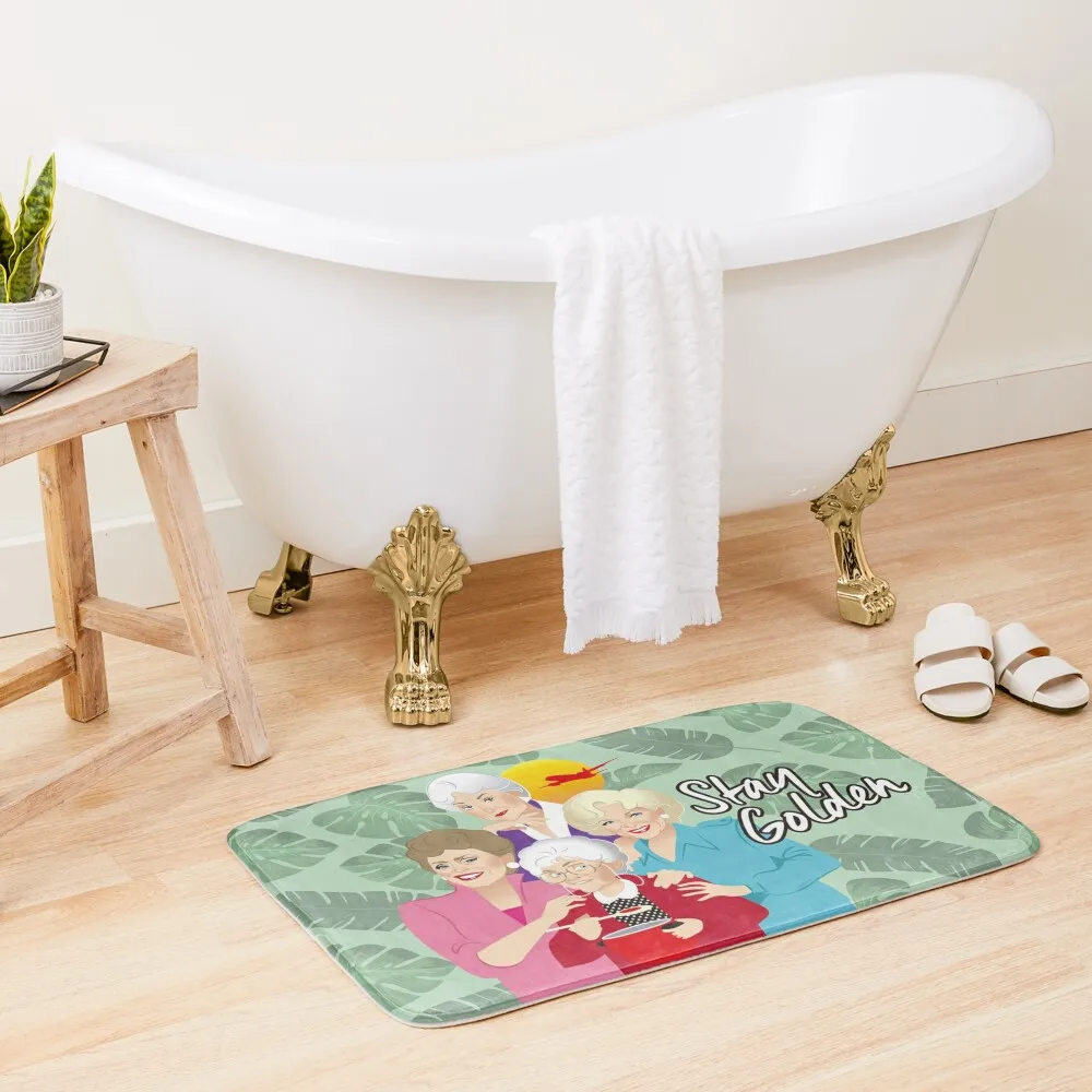 

Stay Golden Bath Mat Living Room Rug Bathroom Carpet Bathroom Rugs Bathroom Kit For Toilet Mat