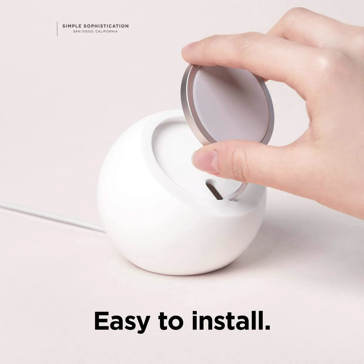 Ball Shape Magnetic Silicone Charging Desk Holder Stand for Magsafe iPhone 15 14 Pro Max Macsafe Charger Dock Station Accessory