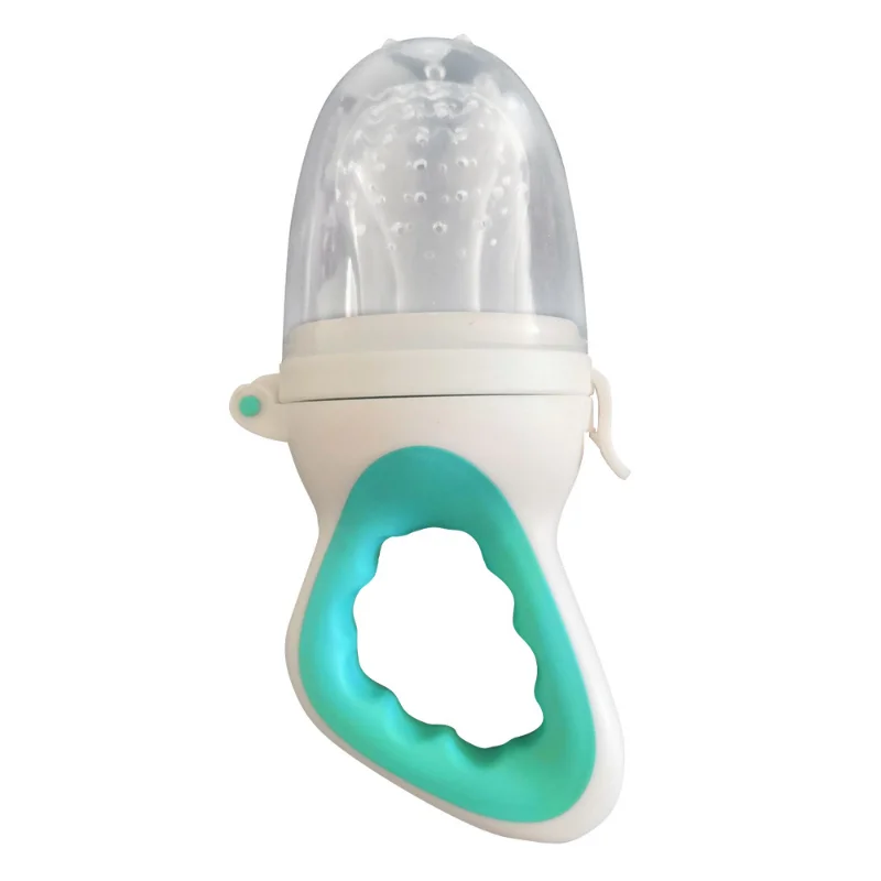 Baby Fruit and Vegetable Bite Music Food Supplement Pacifier Molar Stick Supplementary Portable Storage Baby Fruit Supplement silicone fruit feeder