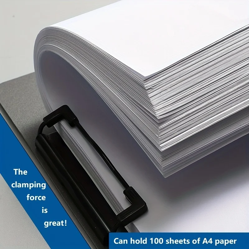 1 cartella portadocumenti A4, organizer per documenti, cartella con copertina, cartella per documenti per affari e scuola, articoli di cancelleria e forniture per ufficio - immagine 3