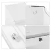 1Pc Iron Suggestion Box Retro Mailbox Home Outdoor Locking Letter Box Wall Mount Mailbox Metal Post Box Garden Supplies 5