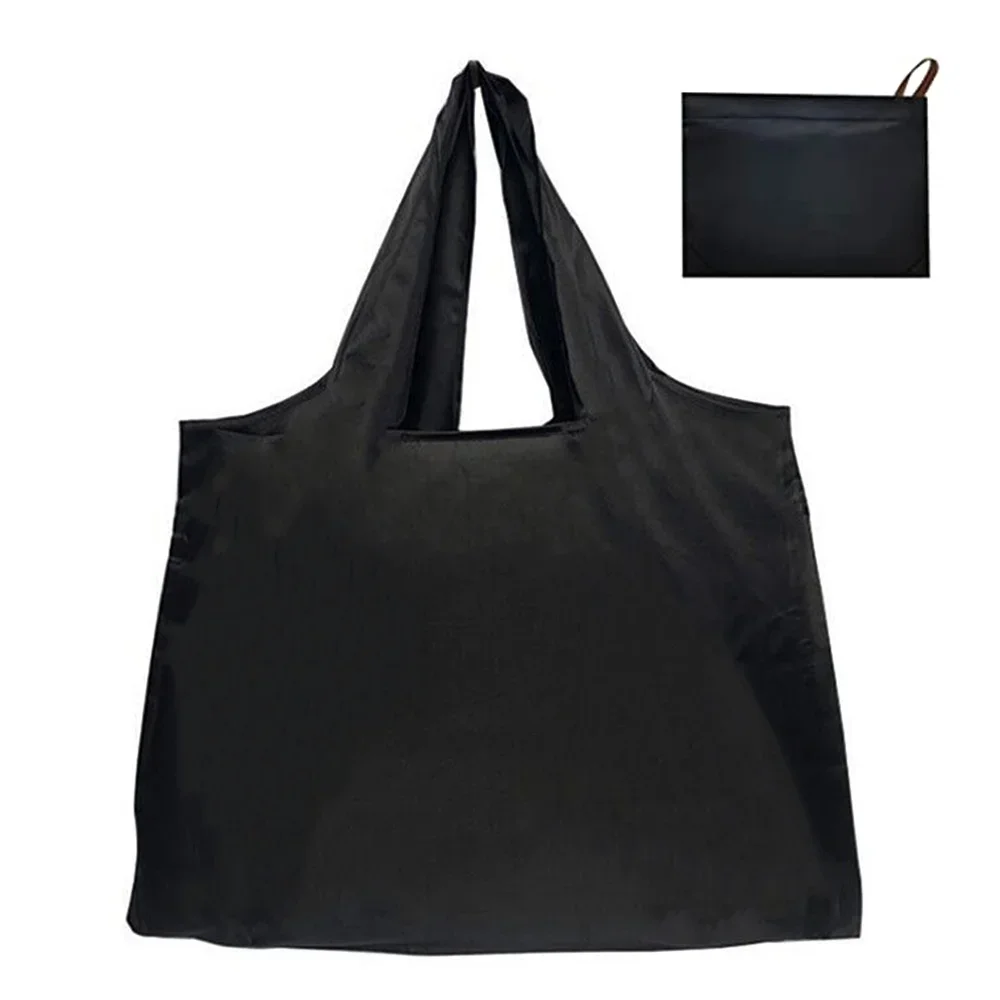 Eco-Friendly Foldable Tote Bag - Personalized Large-Capacity Shoulder Bag for Groceries, Travel, and Beach