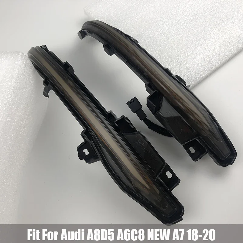 

For Audi A6 C8 4K A7 4K8 A8 D5 2018 2019 Dynamic Turn Signal Light LED Side Rearview Mirror Blinker Sequential Indicator Lamp