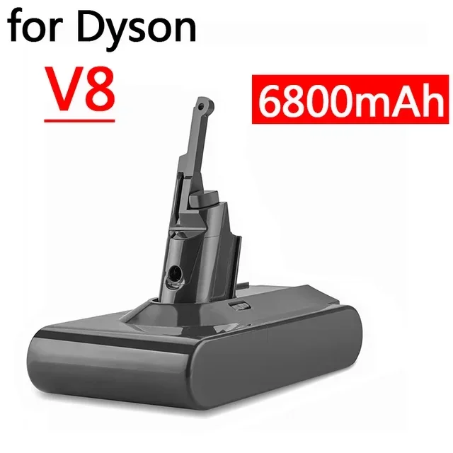 

Backup Dyson V8 lithium battery 6800mAh 21.6V suitable for Dyson V8 battery lithium-ion vacuum cleaner rechargeable battery L30