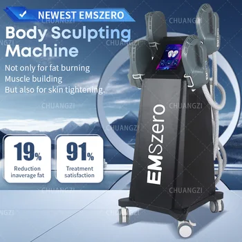 HIEMT 6500W RF 15T 200HZ EMSZERO Body Shaping Machine Muscle Growth Fat Burn High-Intensity Electromagnetic Stimulator 1