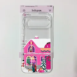 Seaside Town & Mountain Landscape Clear Soft TPU Phone Case - Google Pixel 8 Pro (-1)