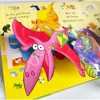 Usborne Pop-UPS Who Let the Dinosaurs out? Picture Books Cardboard English Activity Book Bedtime Story Books Kids Learning Toy 4