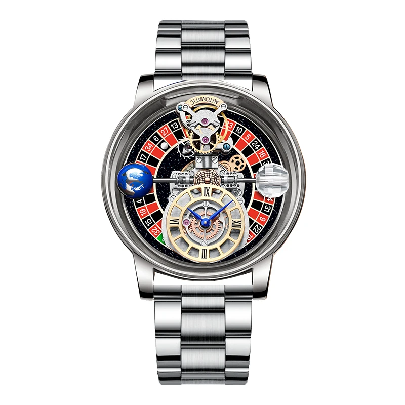 Montre Homme 2023 Disco Da Gioco Pindu Design Orologi Da Uomo Top Brand Luxury Jacob & Co Astronomia Orologio Da Roulette Al Quarzo Baselworld
