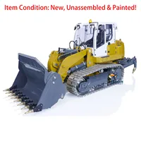 LESU Metal 1/14 Hydraulic RC Crawler Loader 636 KIT Construction Vehicles Painted Unassembld Sound Light System Outdoor Toys 1