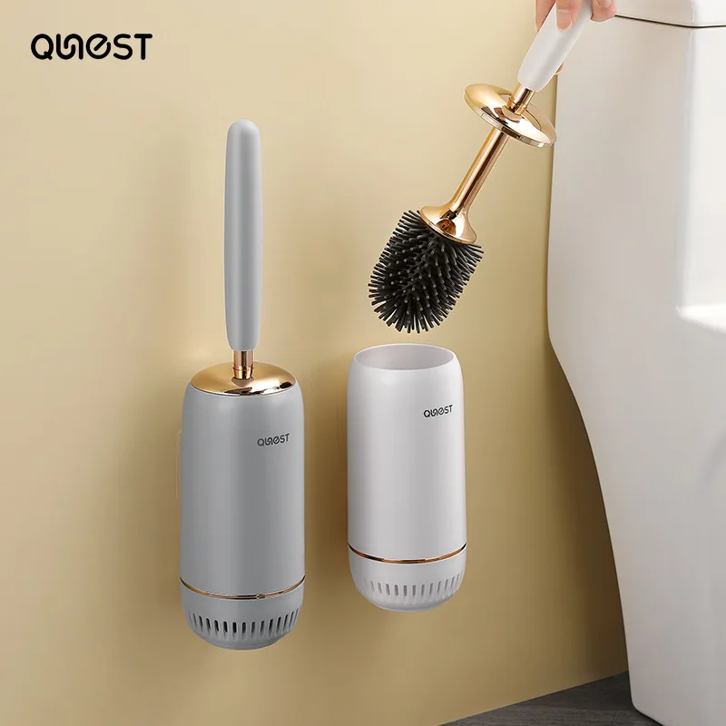 Toilet Brush Wall Mounted Long Handle, bathroom accessories,toilet brush set