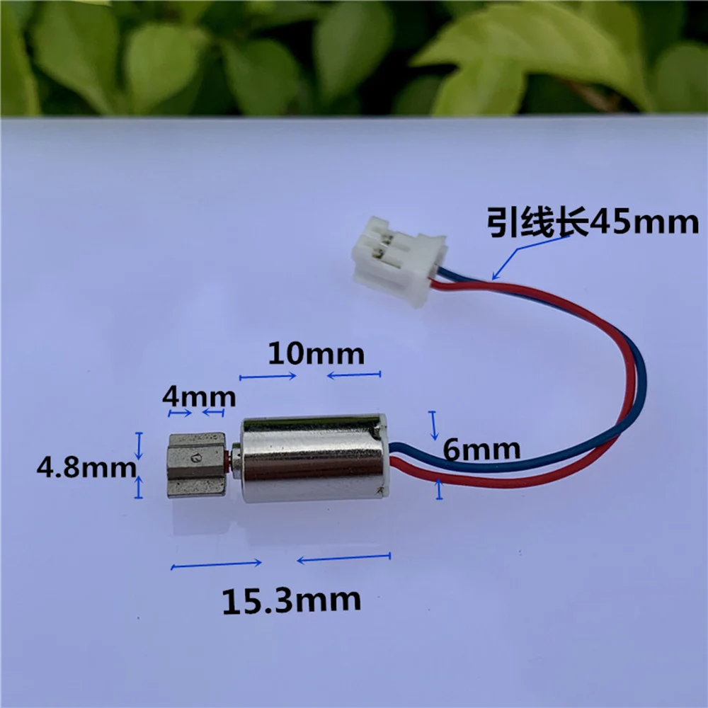 Mini 610 Coreless Vibration Motor Dc 3.7V 4.2V Vibrator Cylindrical  Electric Toothbrush Beauty Instrument Massage Tiny Stick