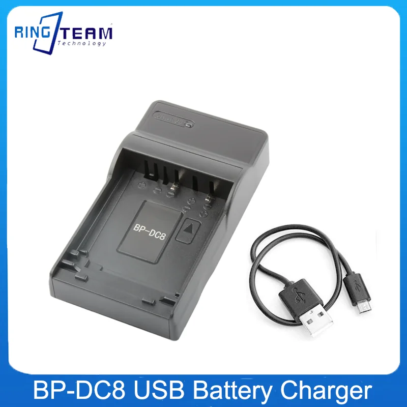 Caricabatteria Usb Bp-Dc8 Bp-Dc8-E Per Fotocamera Leica X1 X2 X(Typ113)X-U(Typ113)X-E(Typ102)X Vario(Typ107)