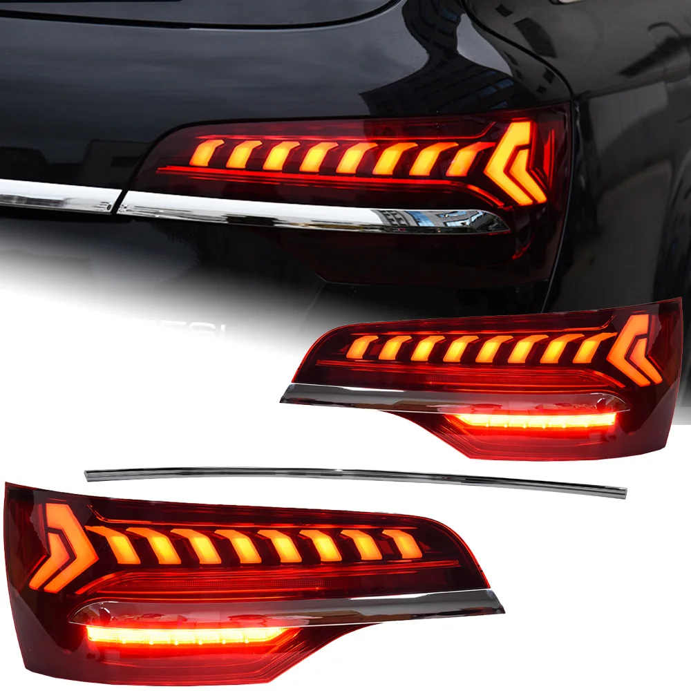 Akd Car Styling Tail Lamp For Audi Q7 Tail Lights 20062015 Q7 Led Tail Light Drl Brake Reverse