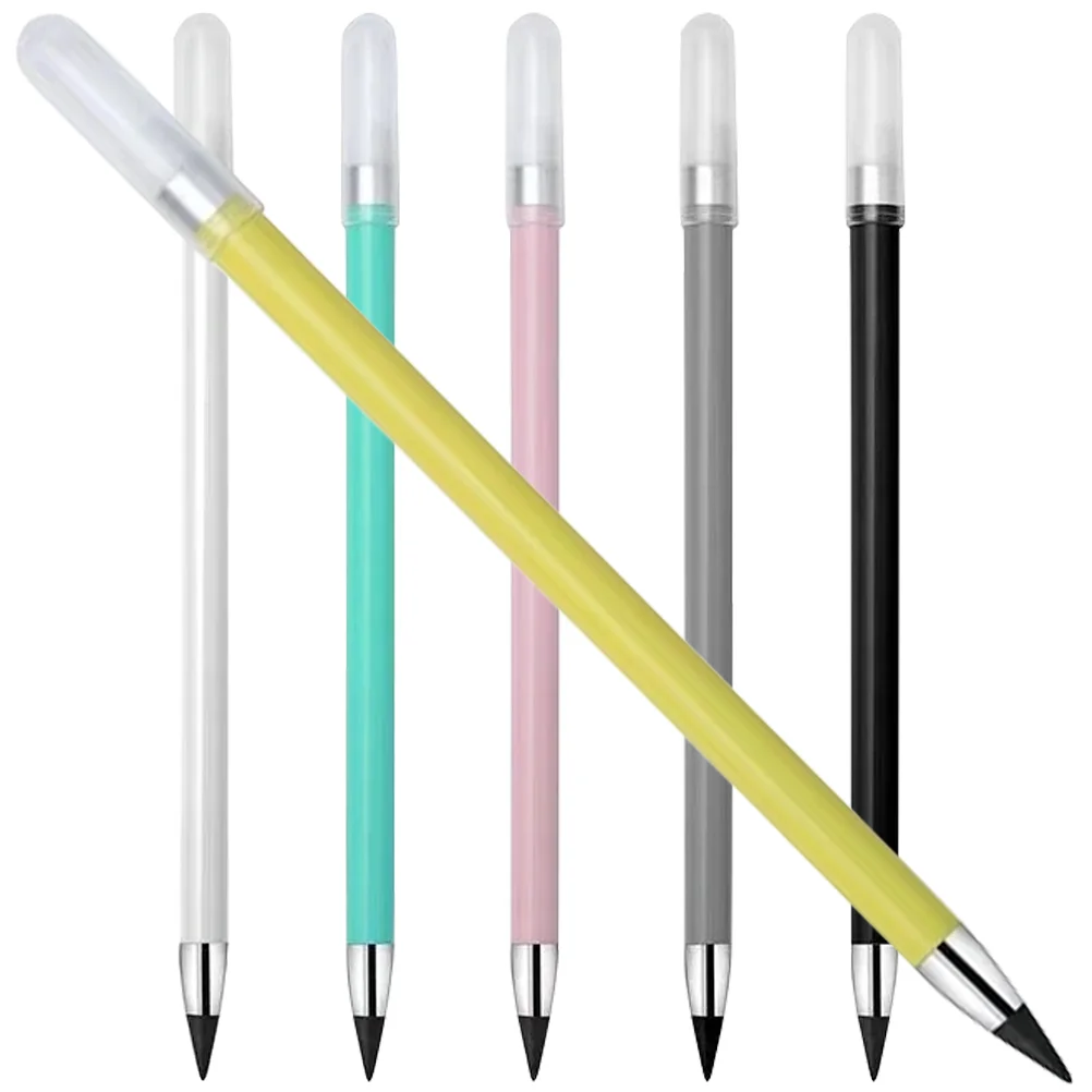 

6Pcs Everlasting Pencils Inkless Pencils Lightweight Pencils Students Writing Pencils for Gifts