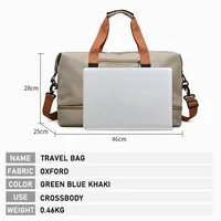 MARKROYAL mode sacs de voyage pour femmes grande capacité hommes sac de sport étanche femme sac de messager sec et humide livraison directe 6