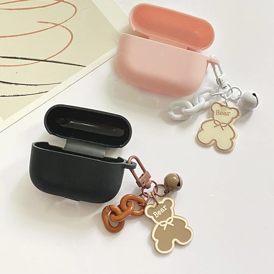 Per Redmi Buds 4 Pro Custodia Simpatico Orso/Amore Cuore Fiore Portachiavi Custodia Auricolare Bluetooth In Silicone Con Portachiavi Redmi Buds4