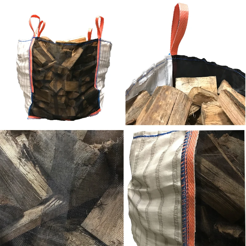 Pp Super Sack Raffia Fibc Big Jumbo Bulk Ton Bag Packing Bag Scrap 1 ton  For Firewood - AliExpress