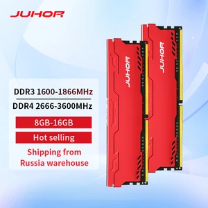 Оперативная память JUHOR DDR3 1600 МГц 8 Гб 16 Гб DDR4 8 Гб 16 Гб 2666 МГц 3600 МГц 3200 МГц настольная Память Dimm высокоскоростная оперативная память