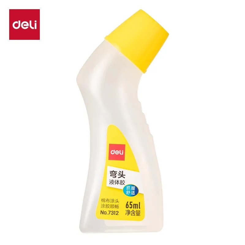เดลี่กาวเหลวความหนืดสูง 65มล. พร้อมข้อศอกฟองน้ําสําหรับใช้คู่มือในโรงเรียนและสํานักงาน 1