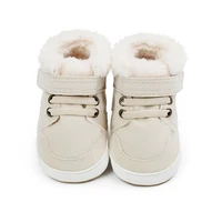 Citgeett Winter Infant Baby Boys Girls Boots Closure Boots Warm Baby First Walker Shoes 3