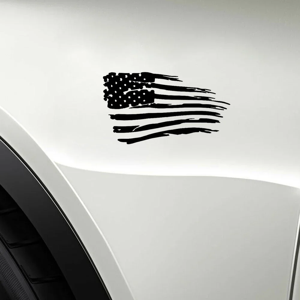 USA Bandiera americana Adesivi per auto Styling Paraurti Finestra Specchietto retrovisore Auto Racing Tuning Adesivo Decalcomania in vinile Accessori auto - Image 4