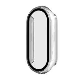 Silicone Full Cover Case for Smartwatch - Protective Soft Shell (Transparent)
