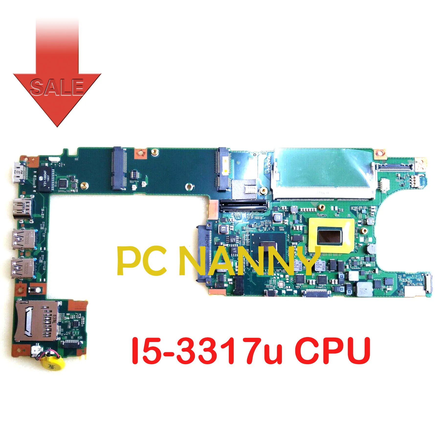 

PCNANNY for Fujitsu U772 laptop motherboard CP568930 CP567110-Z3 I5-3317u CPU