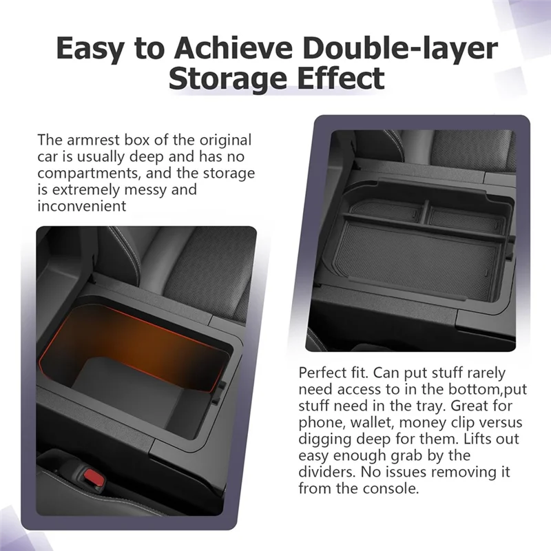 Toyota Land Cruiser 250 Prado J250 LC250 2024 액세서리 팔걸이 보관함 용 센터 콘솔 주최자