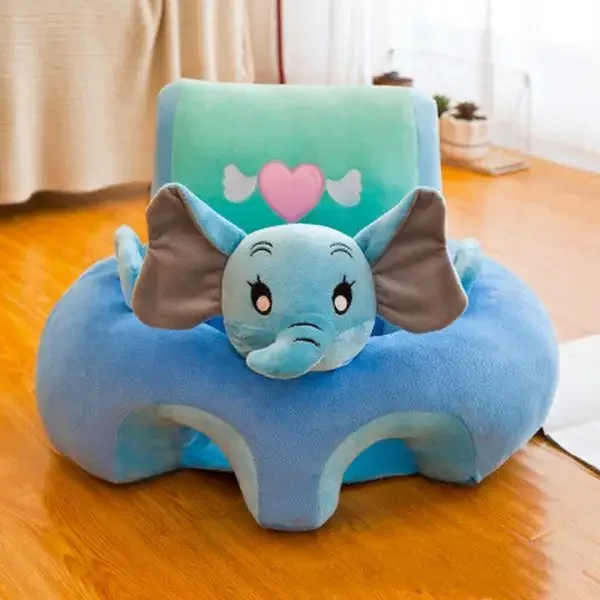 Baby Sofa Support Seat Cover Plush Chair Learning To Sit Comfortable Toddler Nest Puff Washable - Image 6