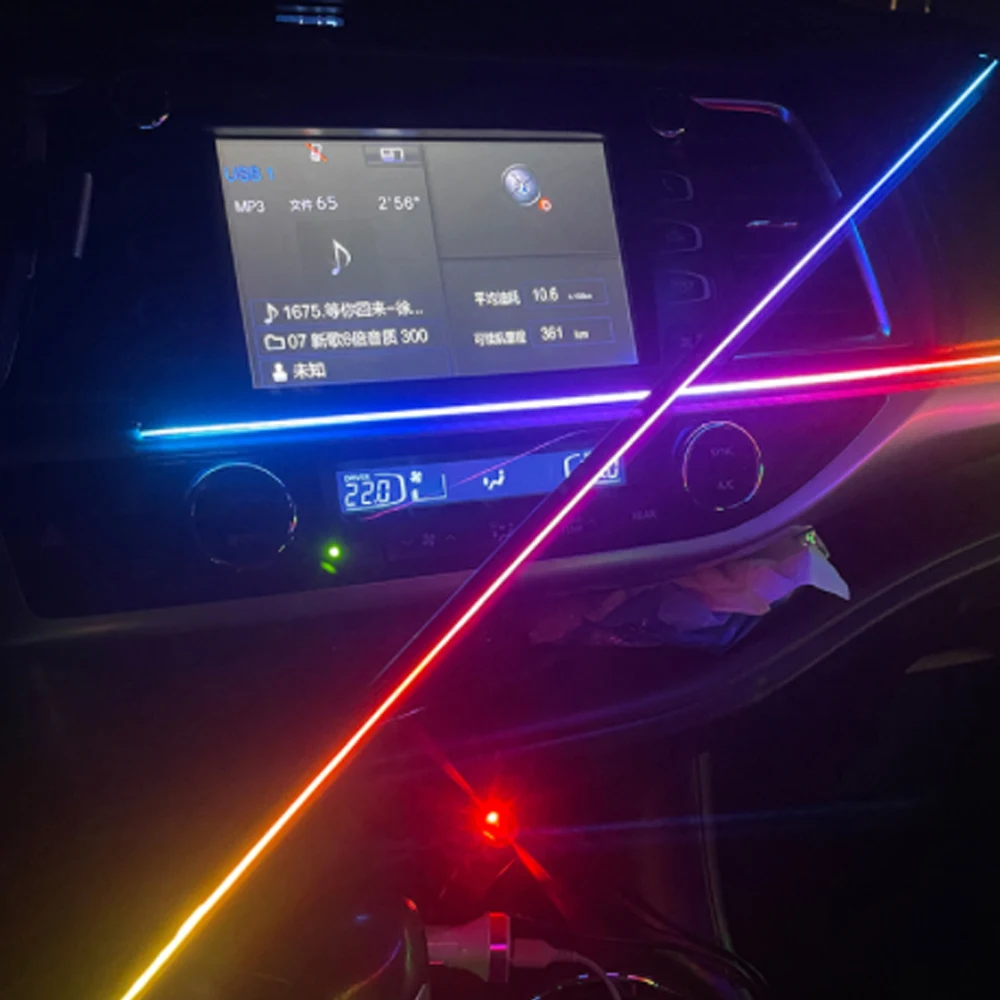 RGB Symphony Ambient Light Parts 64 Colors 35cm 75cm 110cm LED Light ...