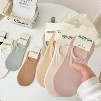 Giorgio Morandi, Silicone, Non-slip, Ladies' Basic Invisible Socks 1
