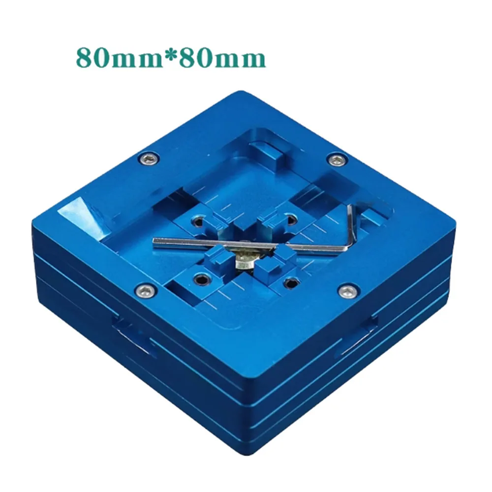 BGA-Lötkugel-Platzierungsstation, Mehrzweck-Lötvorrichtung 80 x 80 mm, für die Reparatur von Mobiltelefonen und Computerchips